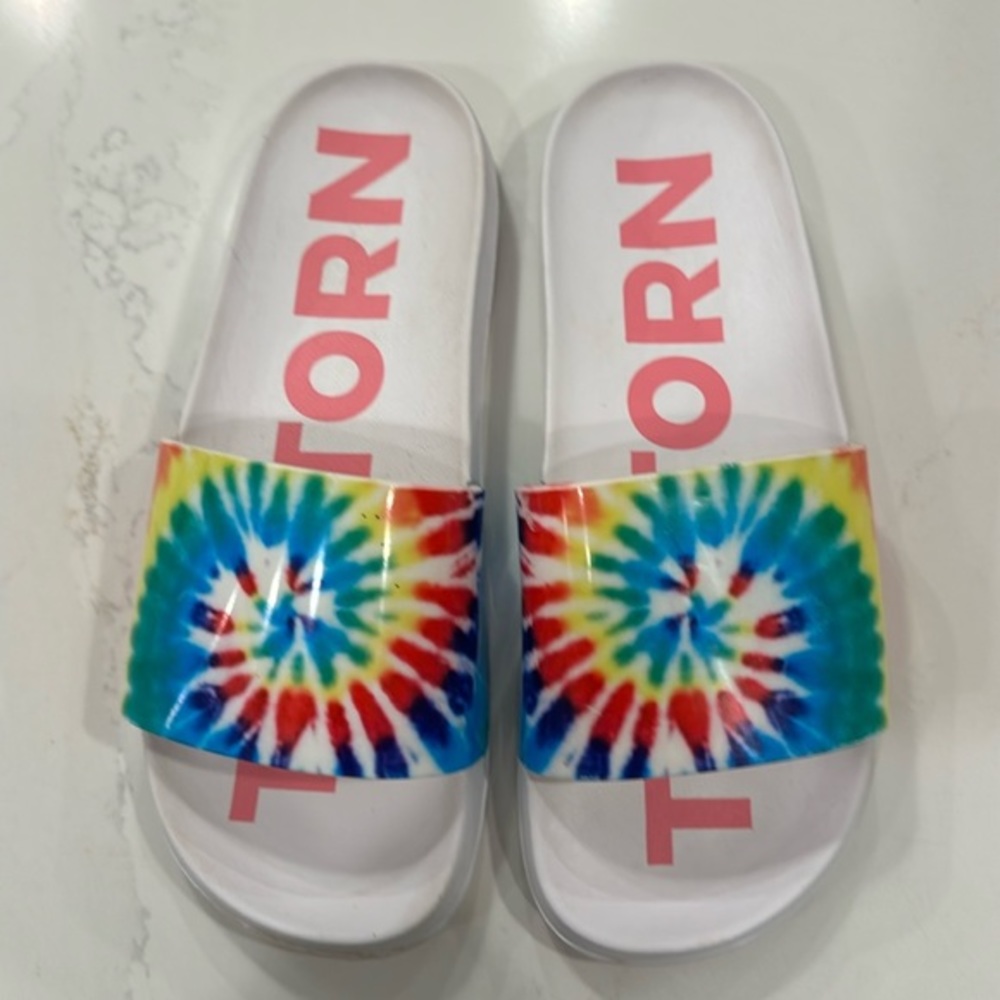 Tretorn Scout Tie Dye Slide Sandals